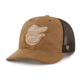 Baltimore Orioles '47 barvená kšiltovka Trucker, volný střih