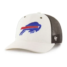 Buffalo Bills '47 nebarvená kšiltovka Trucker, volný střih