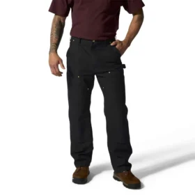 Carhartt B01 Pánské ikonické volné pracovní kalhoty z pevné tkaniny Firm Duck s dvojitým vyztužením na kolenou
