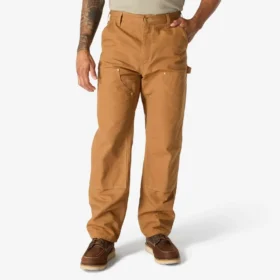 Carhartt B01 Pánské ikonické volné pracovní kalhoty z pevné tkaniny Firm Duck s dvojitým vyztužením na kolenou