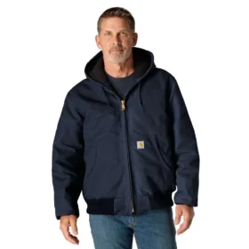 Carhartt J140 Pánská ikonická zateplená bunda Active Jac z Firm Duck tkaniny