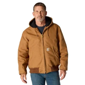 Carhartt J140 Pánská ikonická zateplená bunda Active Jac z Firm Duck tkaniny