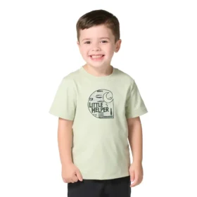Chlapecké tričko s krátkými návleky na ruce Little Helper (děti/batolata)