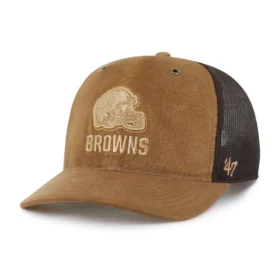 Cleveland Browns '47 barvená kšiltovka Trucker, volný střih