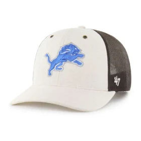 Detroit Lions '47 nebarvená kšiltovka Trucker, volný střih