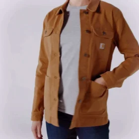 Dámský ikonický elastický Chore Coat z kachního plátna