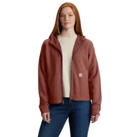 Dámská lehká mikina s kapucí a celopropínacím zipem z materiálu Tencel™
