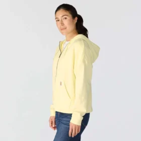 Dámská lehká mikina s kapucí a celopropínacím zipem z materiálu Tencel™