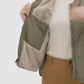 Dámská lehká zateplená bunda Rockford s podšívkou ze sherpy a voděodolnou úpravou – bunda Rain Defender