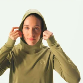 Dámská mikina Force Sun Defender UPF 50+ s odvodem vlhkosti – Mikiny s kapucí s ochranou proti slunci
