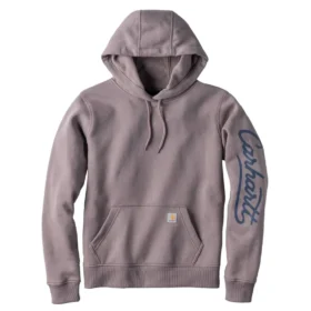 Dámská mikina s kapucí a Script Logo na návleku na ruce