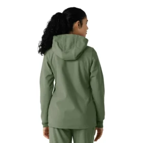 Dámská mikina s kapucí z lepeného fleece