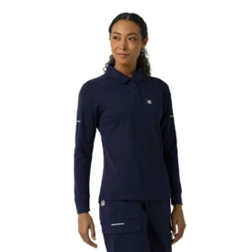 Dámská pracovní košile Rugged Flex® Rscu Heavyweight s dlouhým rukávem a límečkem typu polo