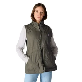 Dámská zateplená vesta s podšívkou ze sherpy a voděodolnou úpravou – vesta Rain Defender