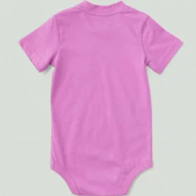 Dětské body s krátkými návleky na ruce a kapsou (pro miminka)