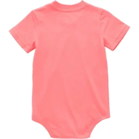 Dětské body s krátkými návleky na ruce a kapsou (pro miminka)