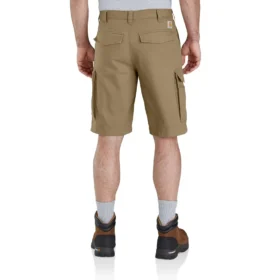 Kratké kalhoty Rigby Canvas s volným střihem a délkou 11″ – pracovní šortky