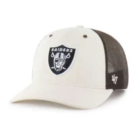 Las Vegas Raiders '47 nebarvená kšiltovka Trucker, volný střih
