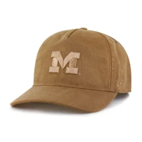 Michigan Wolverines '47 barvená kšiltovka Hitch, volný střih