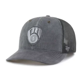 Milwaukee Brewers '47 barvená kšiltovka Trucker, volný střih
