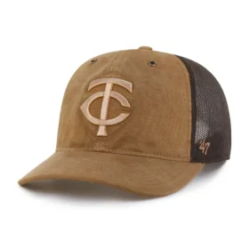 Minnesota Twins '47 Barvená kšiltovka Trucker, volný střih