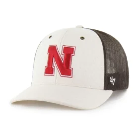 Nebraska Cornhuskers '47 nebarvená kšiltovka