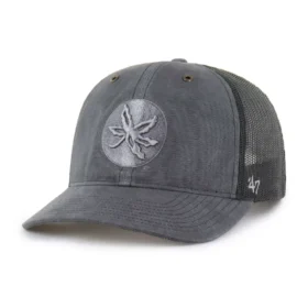 Ohio State Buckeyes '47 barvená kšiltovka Trucker, volný střih