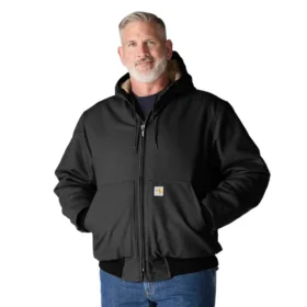 Pánská bunda Active Jacket s volným střihem z kachní tkaniny s izolací – nehořlavé bundy