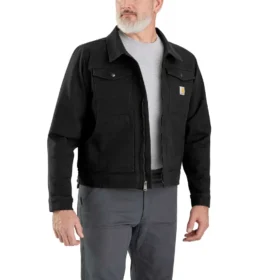 Pánská bunda Carhartt Berwick z plátna typu „Duck Canvas“ s volným střihem a technologií Rugged Flex