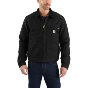 Pánská bunda carhartt J01 Iconic Detroit Jacket s podšívkou z kachní deky