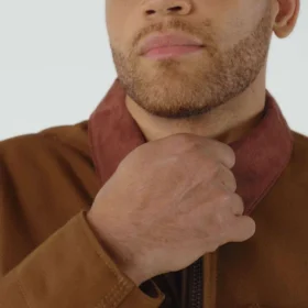 Pánský Chore Coat řady Crafted Series z kachního plátna s podšívkou ze sherpy