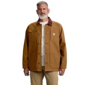Pánský Chore Coat Rugged Flex s volným střihem z elastické bavlněné plátěné tkaniny
