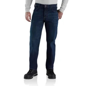Pánské džíny FR Slim Straight Leg Rugged Flex™ – džíny odolné proti plamenům