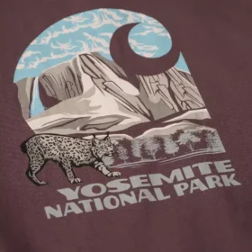 Pánská košile s dlouhým rukávem a potiskem Yosemitského národního parku