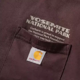 Pánská košile s dlouhým rukávem a potiskem Yosemitského národního parku
