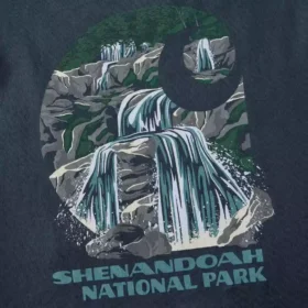 Pánská košile s potiskem národního parku Shenandoah