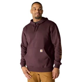 Pánská mikina s kapucí a ikonickým logem K288 – carhartt K288