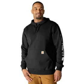 Pánská mikina s kapucí a ikonickým logem K288 – carhartt K288