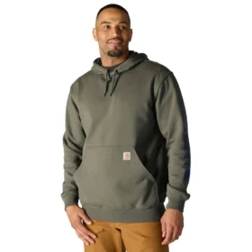 Pánská mikina s kapucí a ikonickým logem K288 – carhartt K288