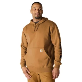 Pánská mikina s kapucí a ikonickým logem K288 – carhartt K288