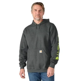 Pánská mikina s kapucí a ikonickým logem K288 – carhartt K288