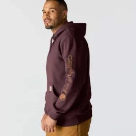 Pánská mikina s kapucí a ikonickým logem K288 – carhartt K288