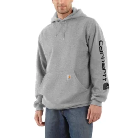 Pánská mikina s kapucí a ikonickým logem K288 – carhartt K288