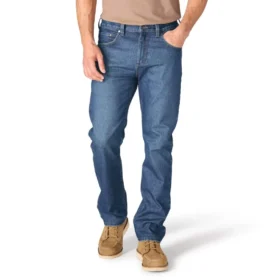 Pánské pracovní džíny Slim Straight Rugged Flex