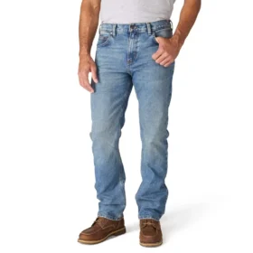 Pánské pracovní džíny Slim Straight Rugged Flex