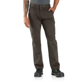 Pánské pracovní kalhoty carhartt B324 s volným rovným střihem z kepru