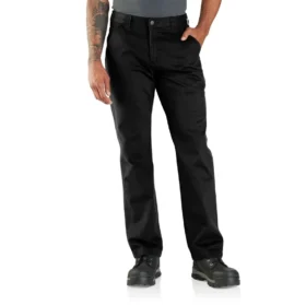 Pánské pracovní kalhoty carhartt B324 s volným rovným střihem z kepru