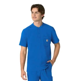 Pánská pracovní košile Force Cross-Flex s výstřihem Henley