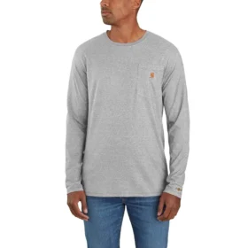 Pánské tričko Force s dlouhým rukávem, odvodem potu a kapsou