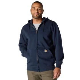 Pánská vodoodpudivá mikina Paxton s plným zipem a kapucí – mikiny carhartt Rain Defender
